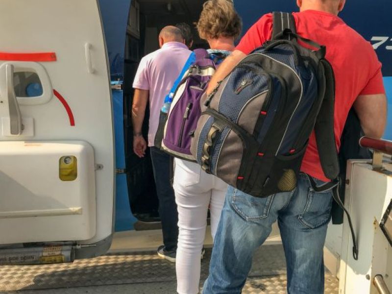 Awantura przed startem samolotu z UK! Pasażer wpadł w furię!