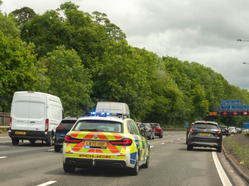 UK: Tragiczny wypadek na autostradzie! Jedna osoba nie żyje, 9 w szpitalu!
