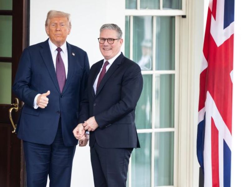 Trump w UK znowu szokuje wypowiedziami! Premier Starmer nie był w stanie nic zrobić!